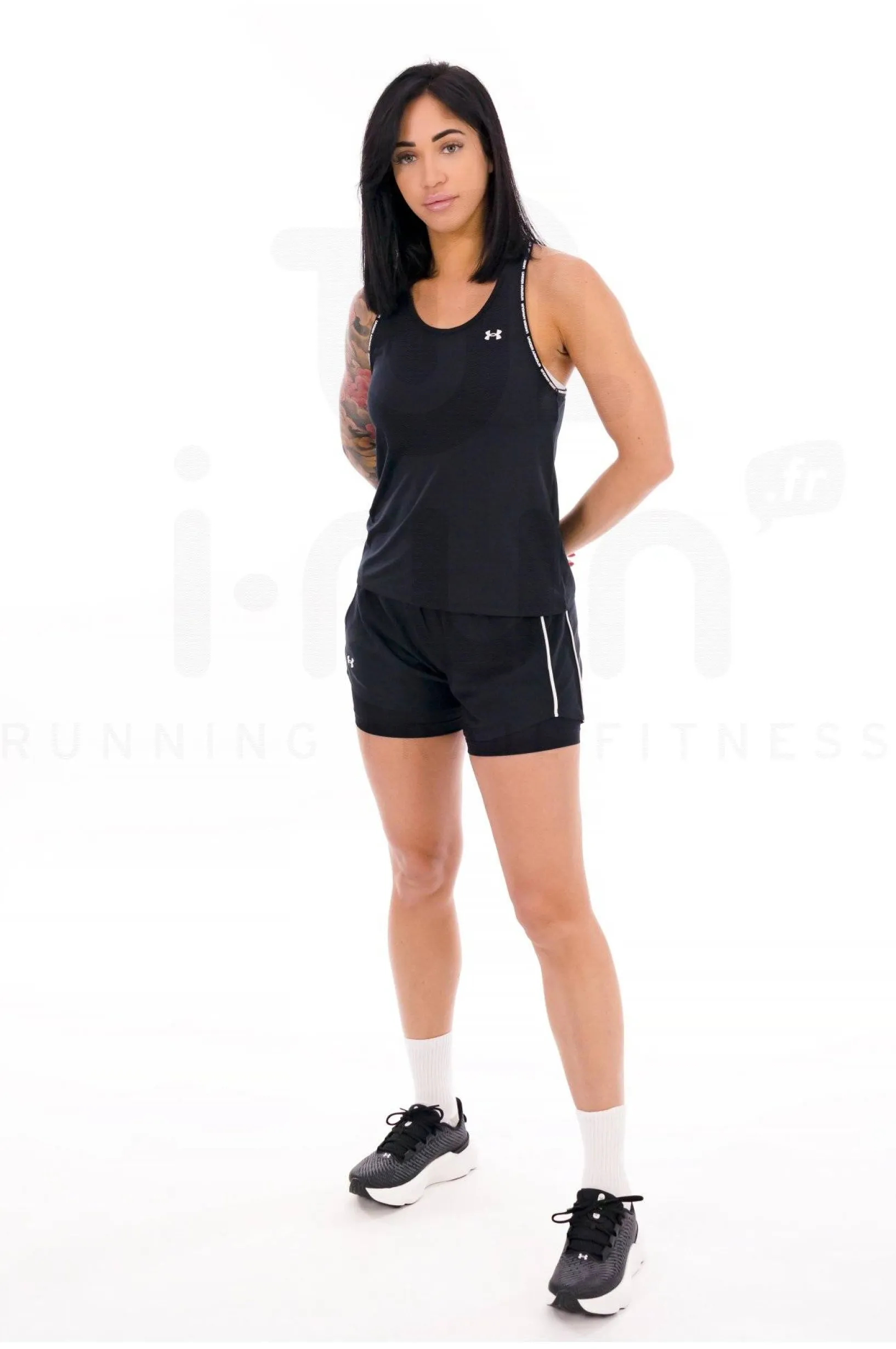 Femme Under Armour Débardeurs^UA Tech Knockout femme