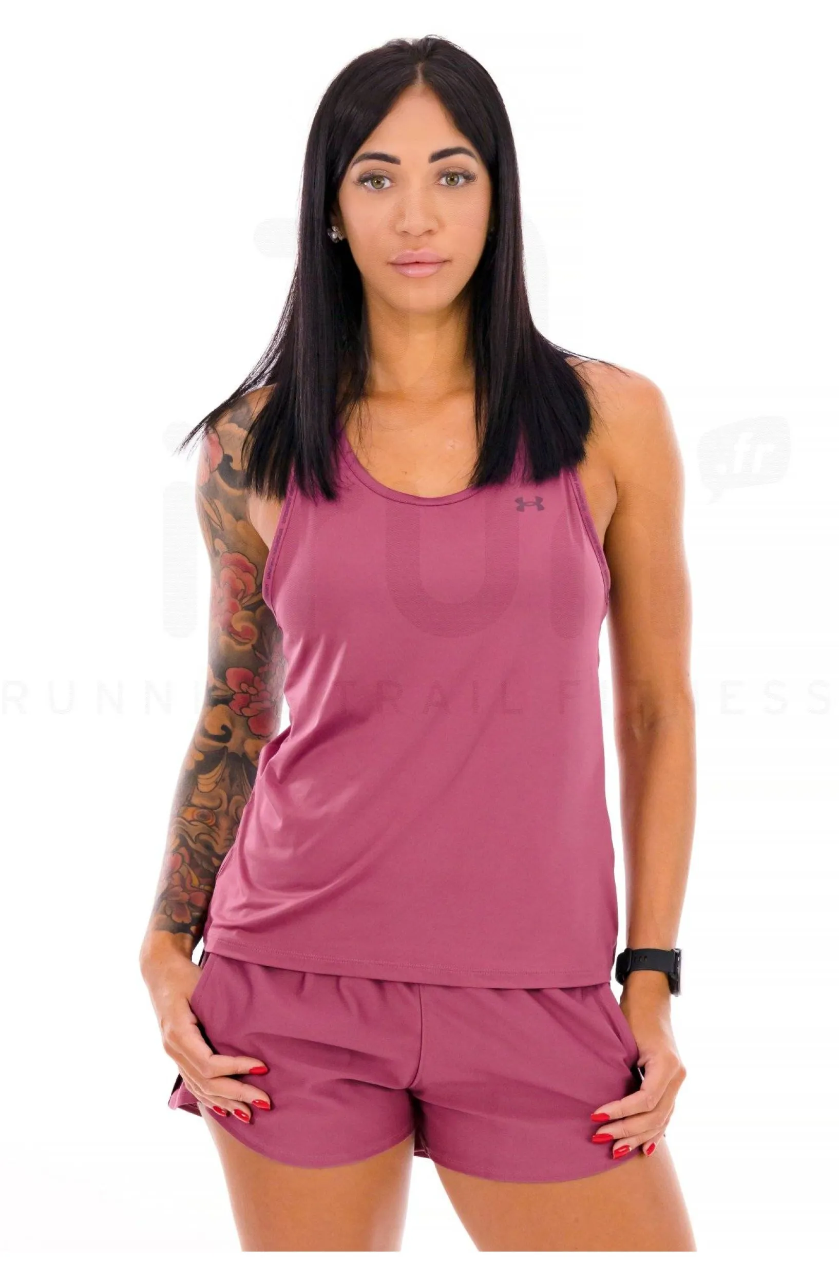 Femme Under Armour Débardeurs^UA Tech Knockout femme