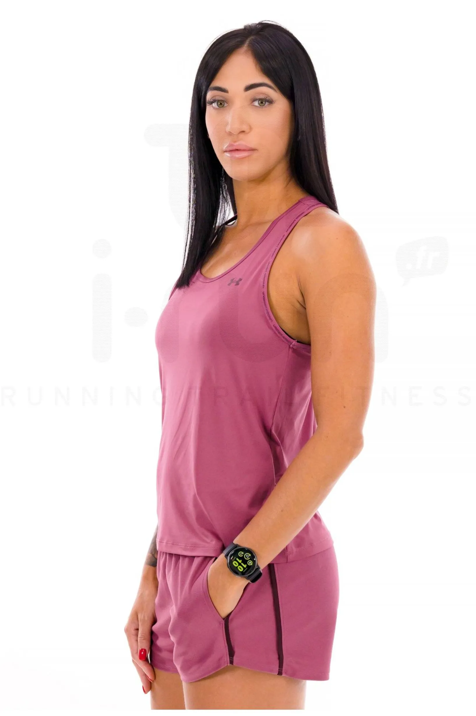 Femme Under Armour Débardeurs^UA Tech Knockout femme