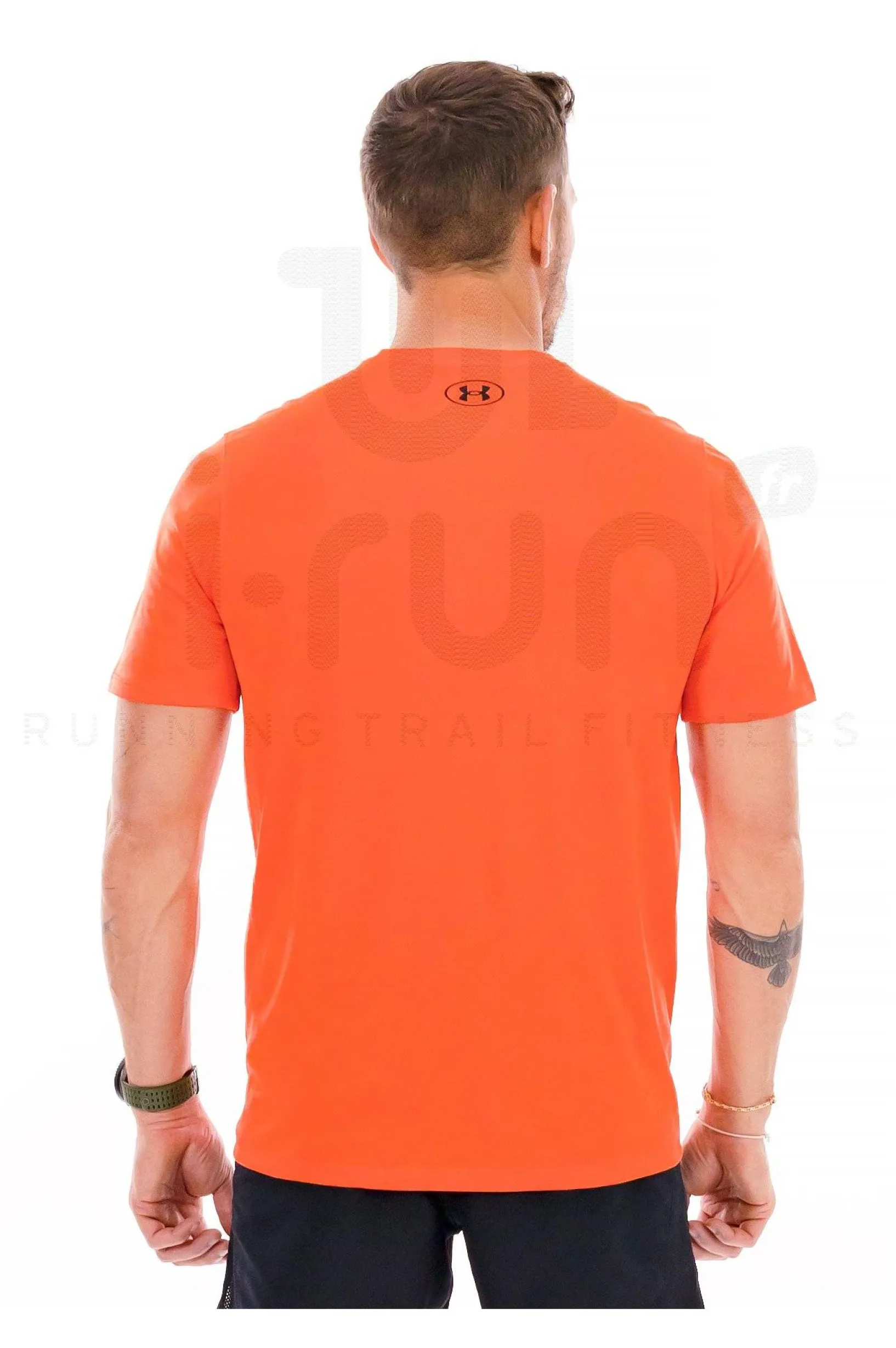 Homme Under Armour Manches Courtes^UA Tech Vent Jacquard