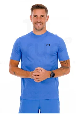 Homme Under Armour Manches Courtes^UA Tech Vent Jacquard