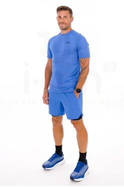 Homme Under Armour Manches Courtes^UA Tech Vent Jacquard