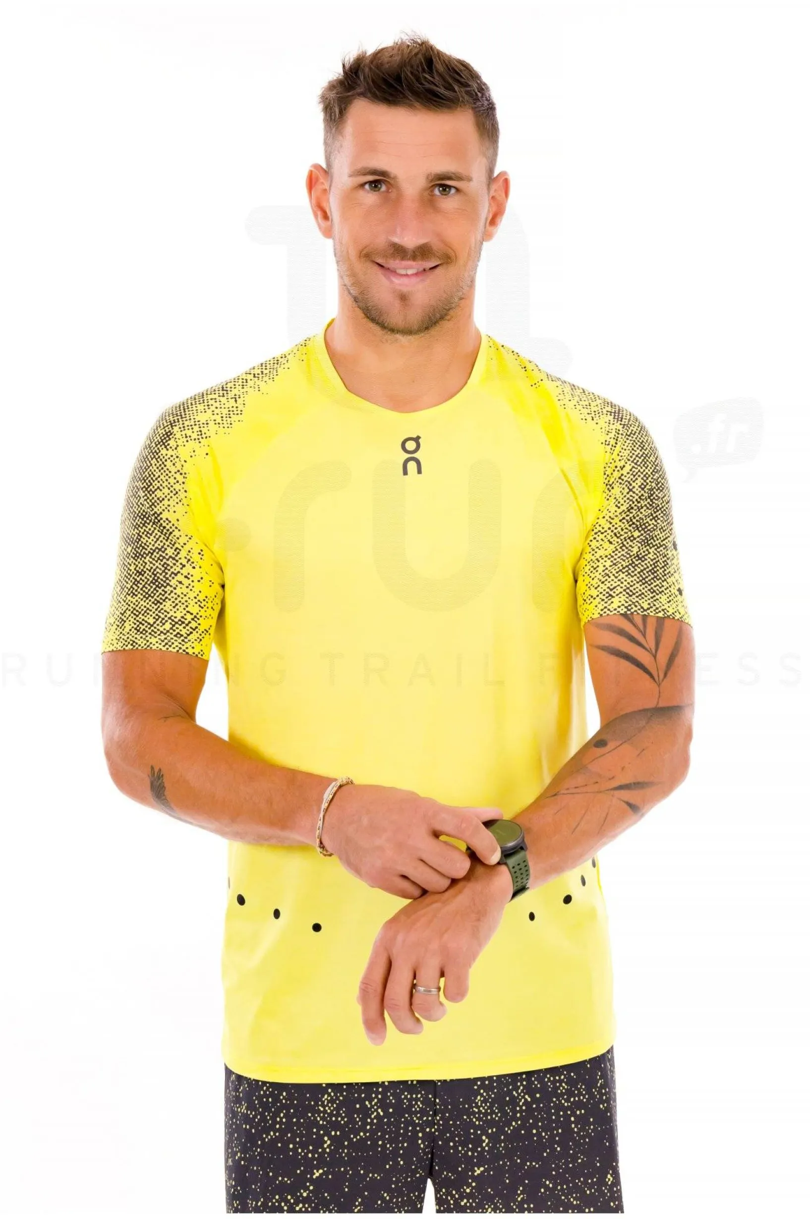 Homme On-Running Manches Courtes^Ultra