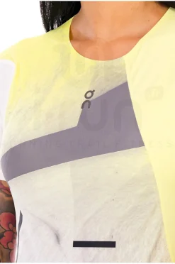 Femme On-Running Manches Courtes^Ultra-T femme