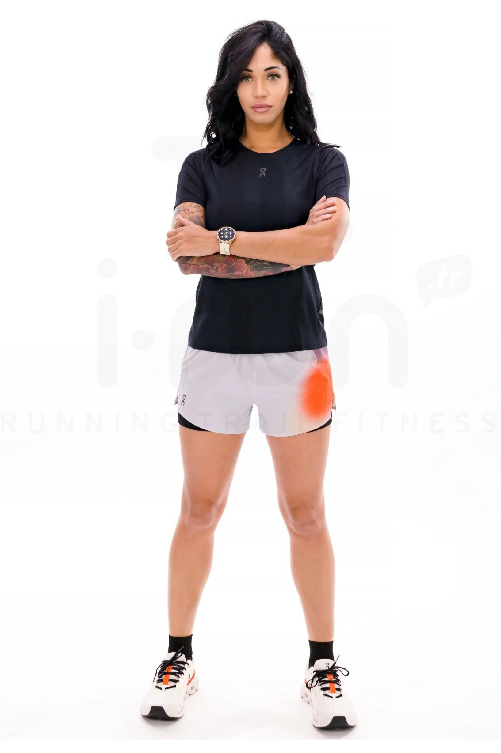 Femme On-Running Manches Courtes^Ultra-T W femme