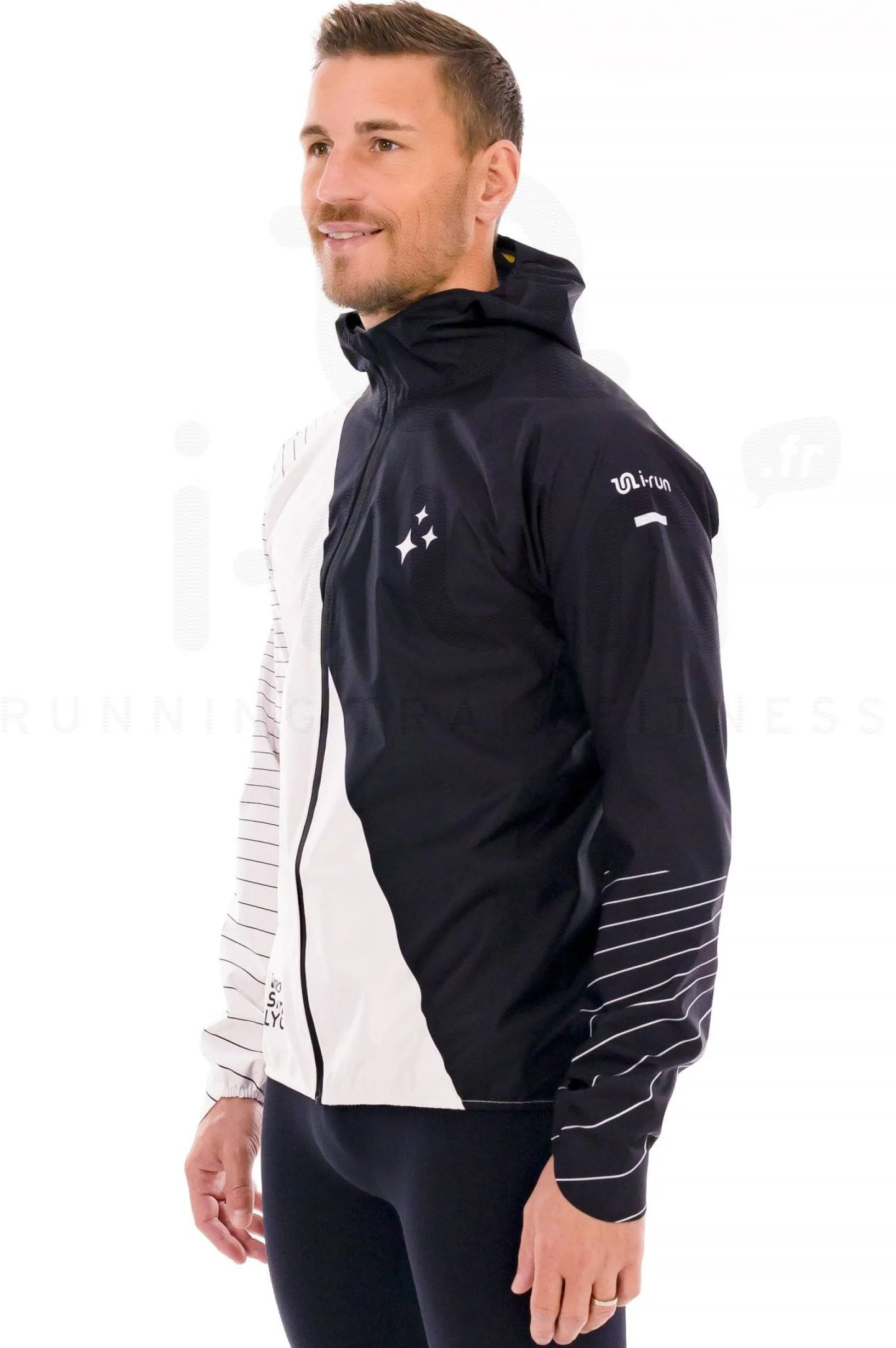 Homme i-run.fr Vestes & Coupe Vent^Veste imperméable SaintéLyon