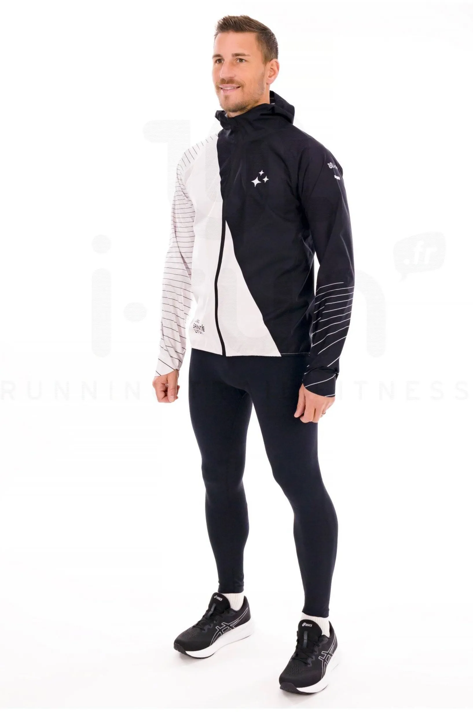 Homme i-run.fr Vestes & Coupe Vent^Veste imperméable SaintéLyon