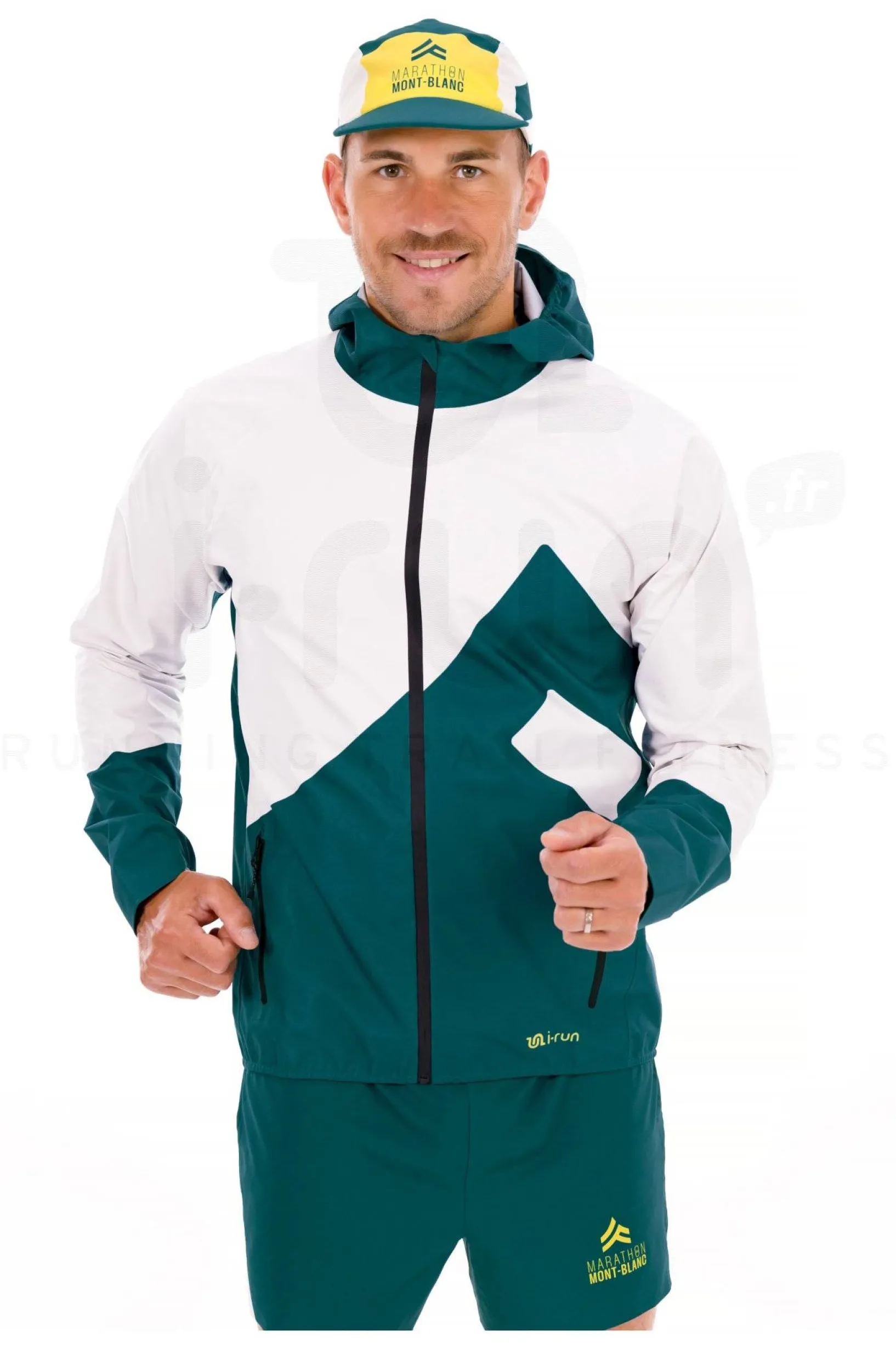 Homme i-run.fr Vestes & Coupe Vent^Veste Marathon Mont-Blanc
