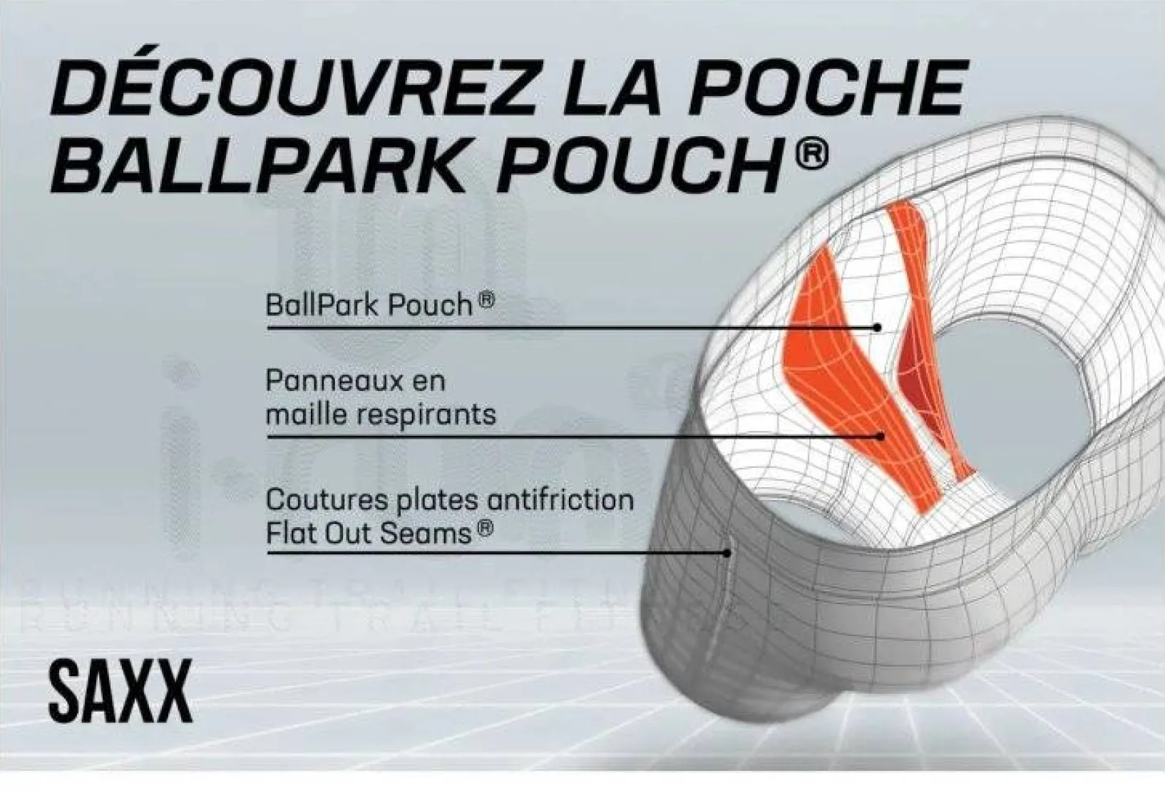 Homme Saxx Sous-Vêtements^Volt Breathable Mesh