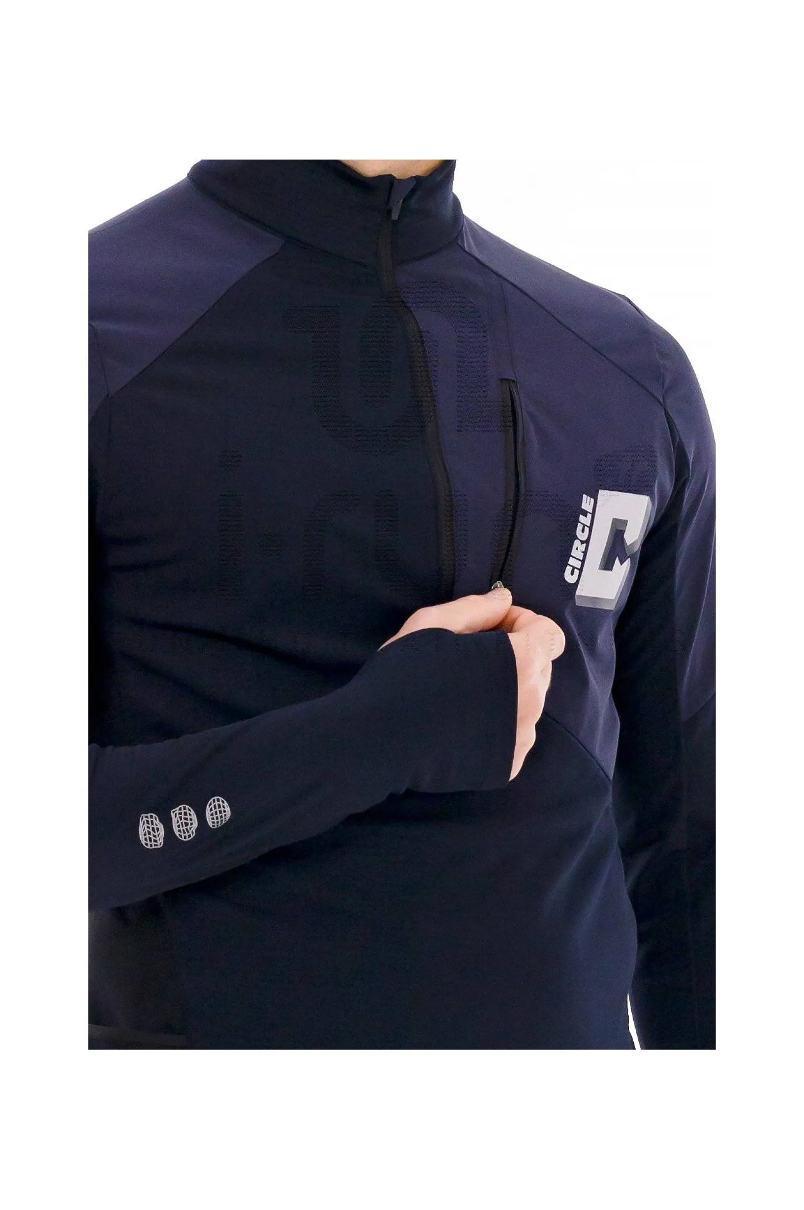 Homme Circle Manches Longues^Winter Layer