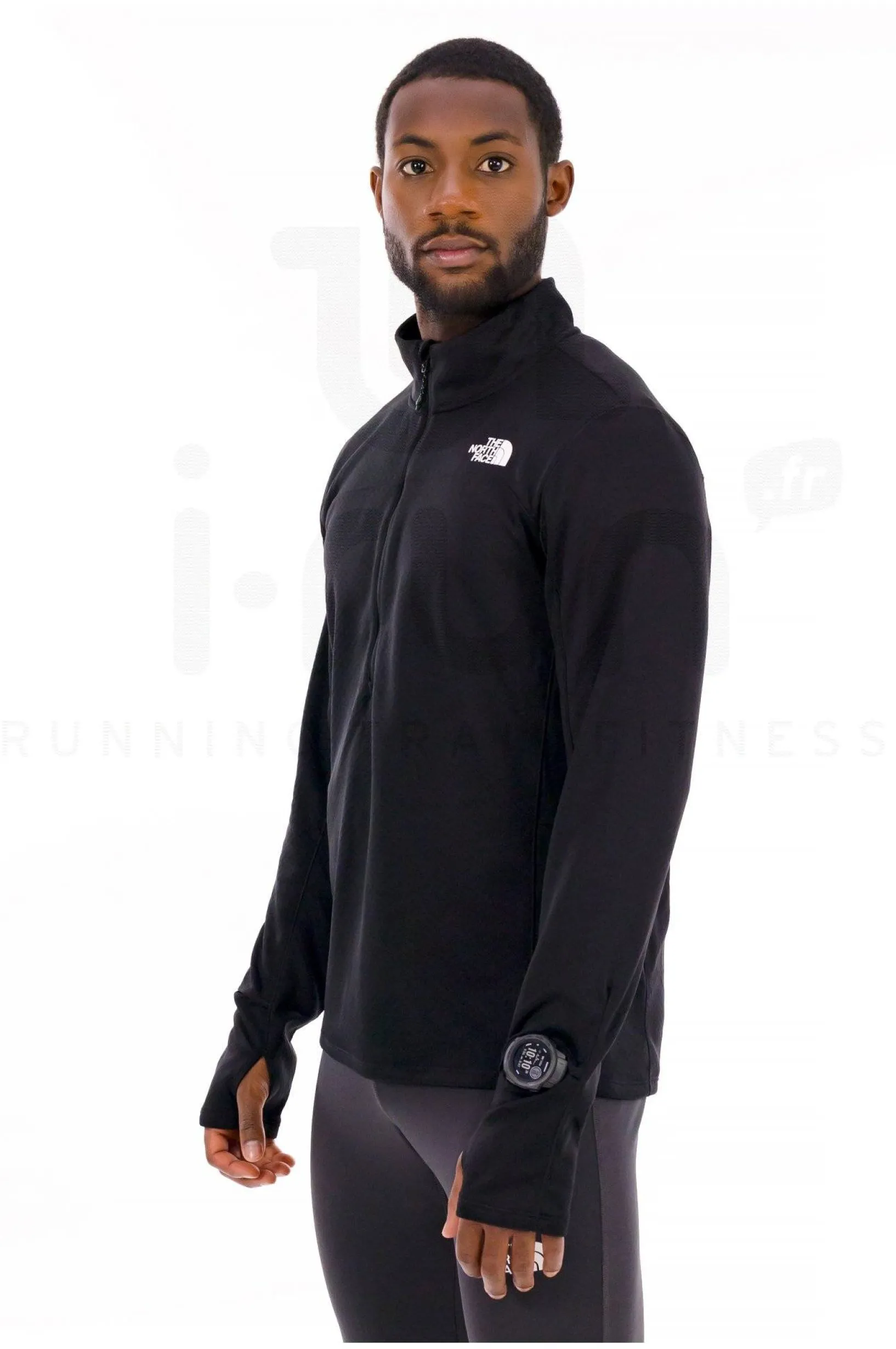 Homme The North Face Manches Longues^Winter Warm Pro 1/4 Zip