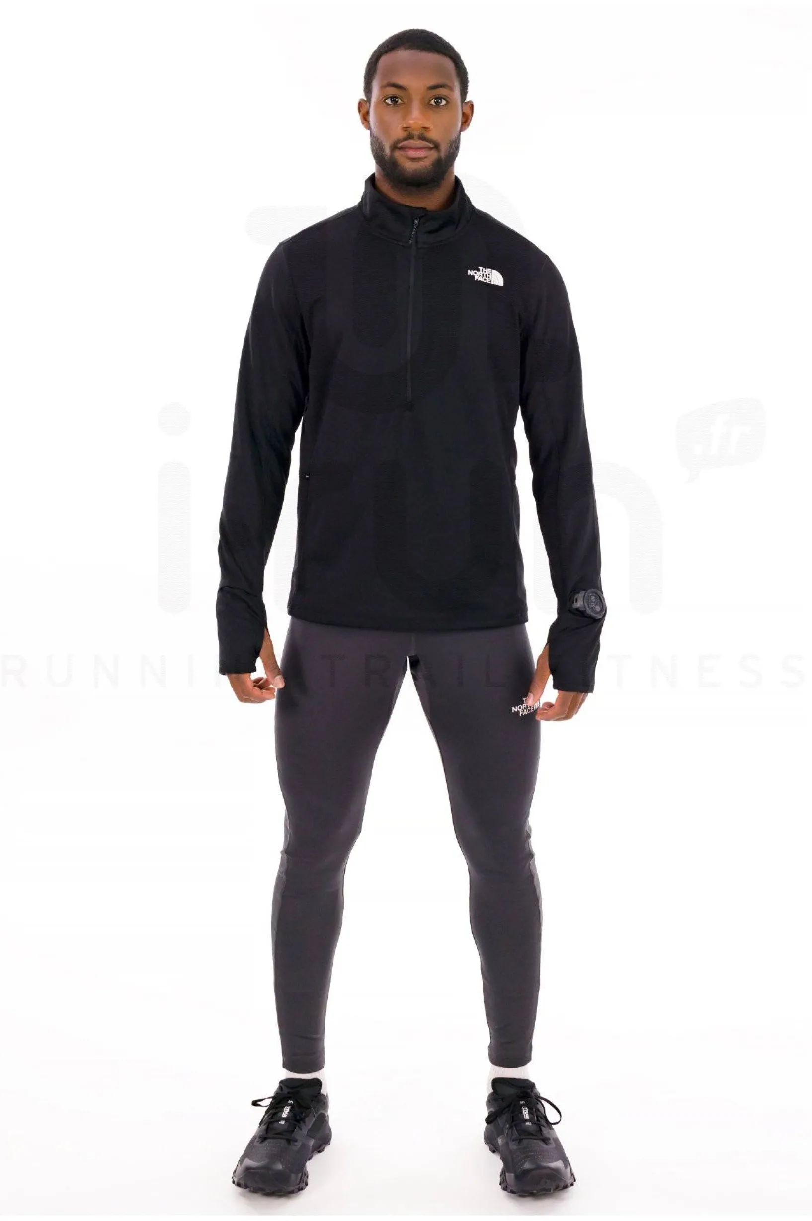 Homme The North Face Manches Longues^Winter Warm Pro 1/4 Zip