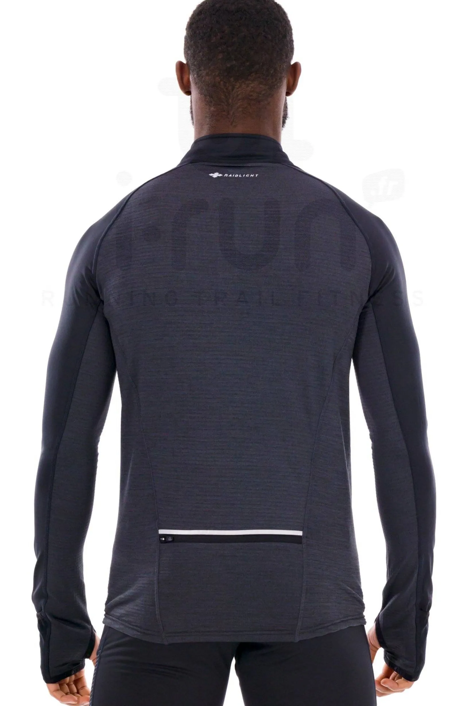 Homme Raidlight Manches Longues^Wintertrail 1/2 Zip