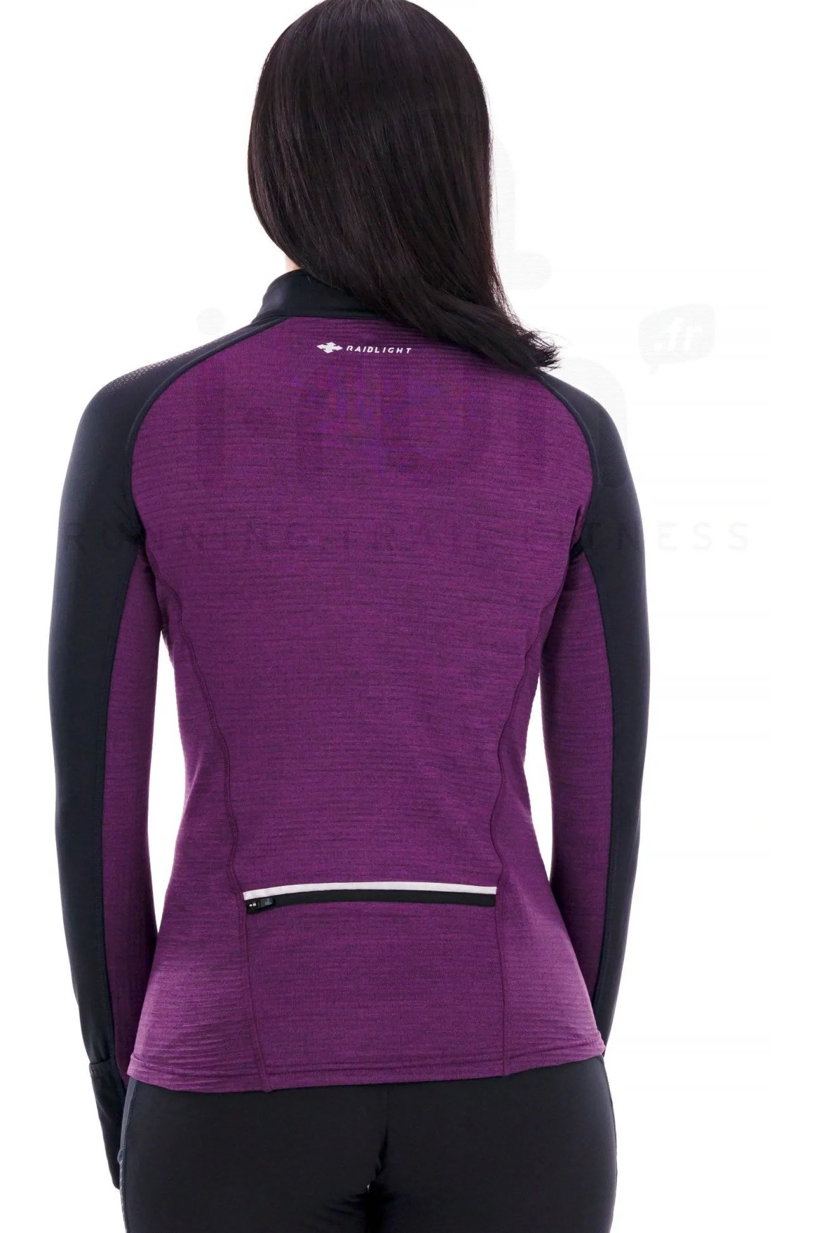 Femme Raidlight Manches Longues^Wintertrail 1/2 Zip femme
