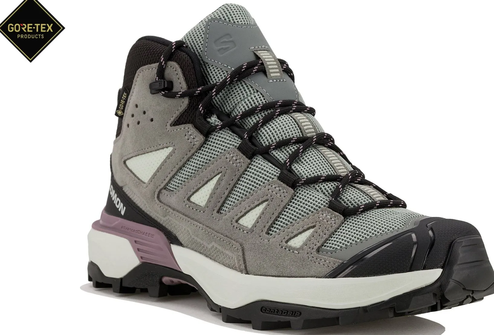 Femme Salomon Randonnée^X Ultra 360 Leather Mid Gore-Tex femme