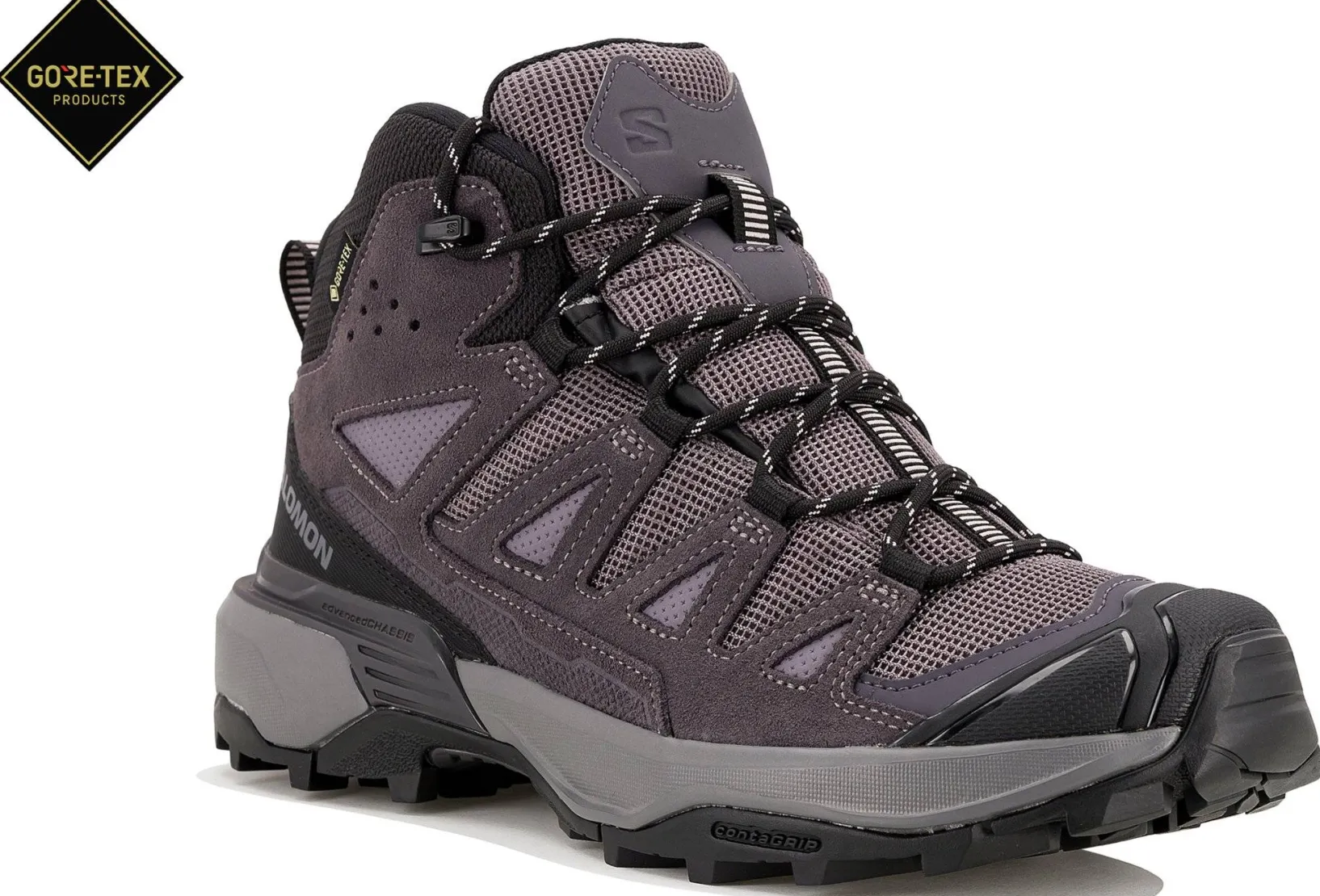 Femme Salomon Randonnée^X Ultra 360 Leather Mid Gore-Tex femme