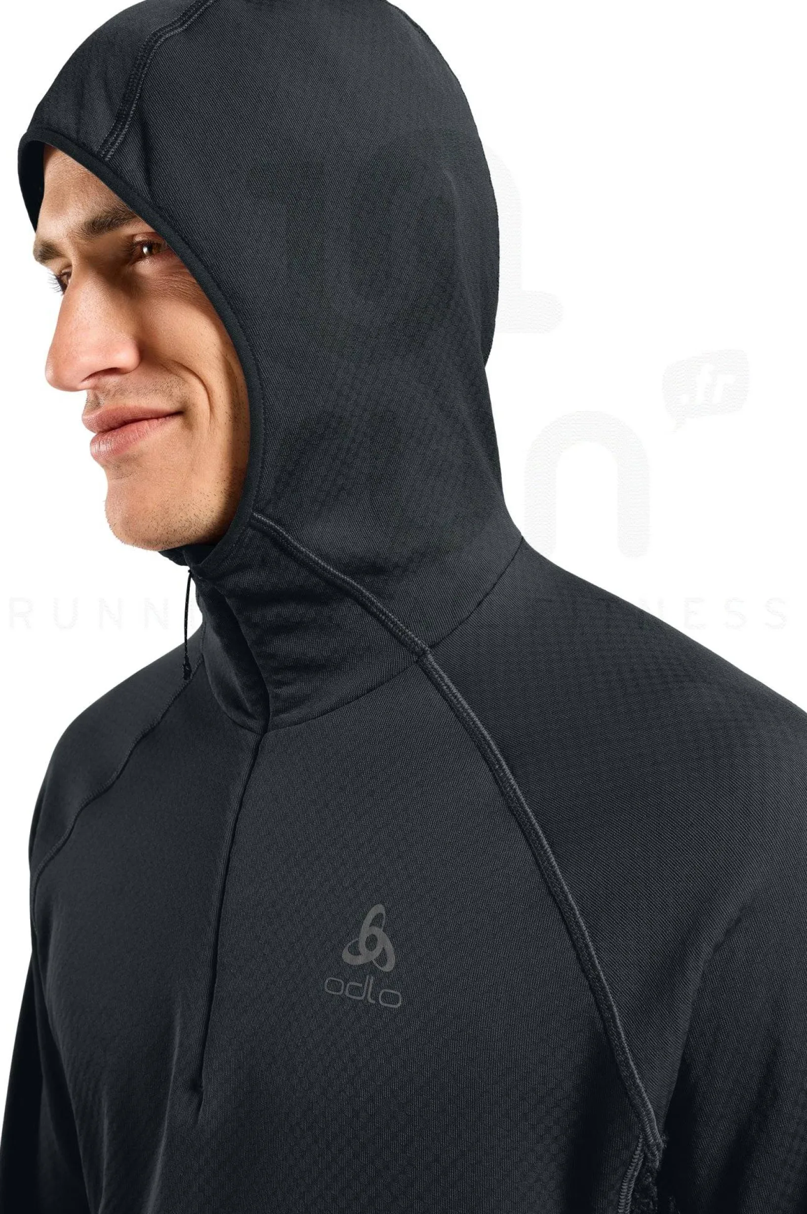 Homme Odlo Manches Longues^X-Alp 1/2 Zip