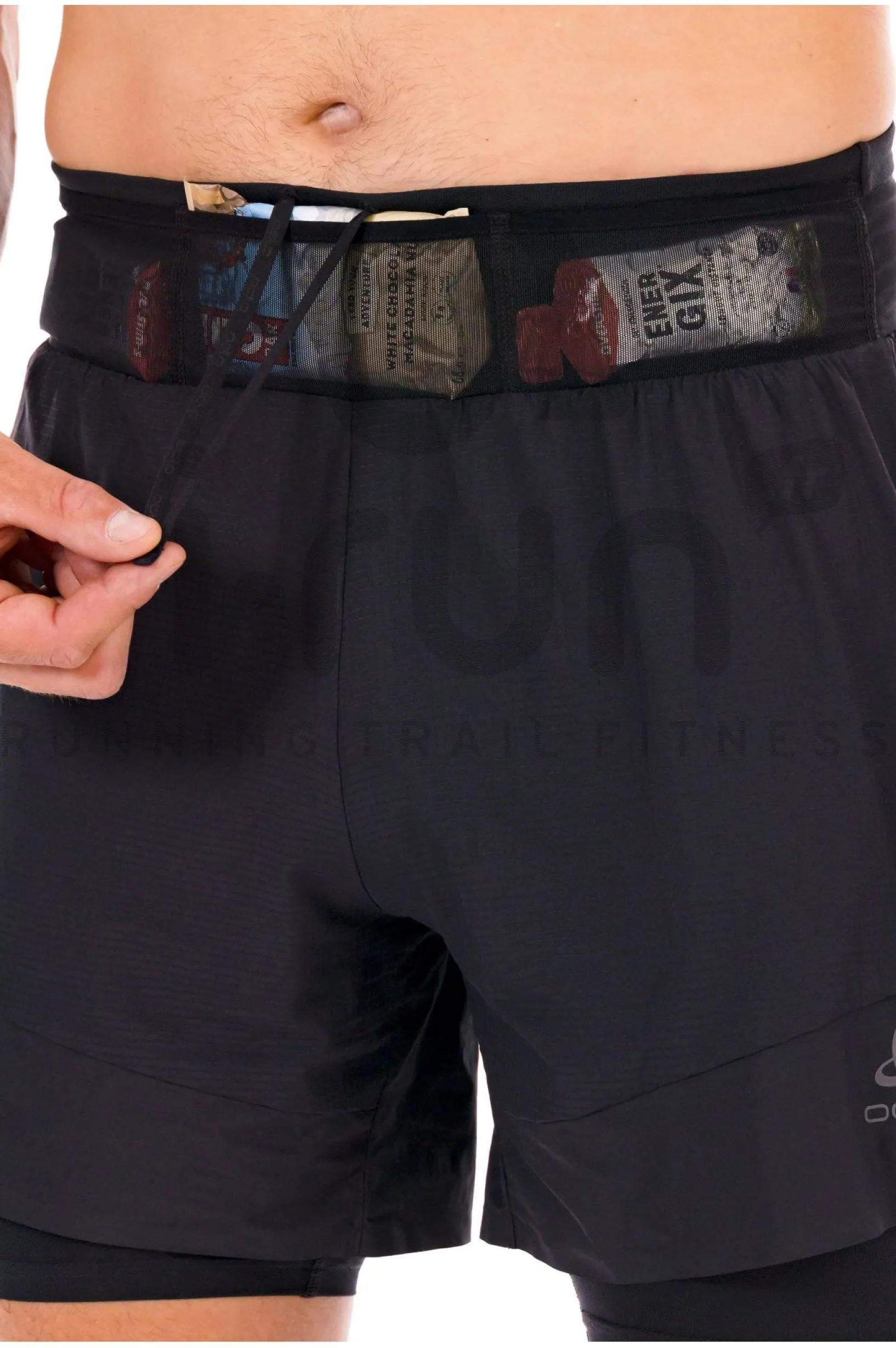 Homme Odlo Shorts / Cuissards^X-Alp Trail 2 en 1 2.0 - 6 INCH