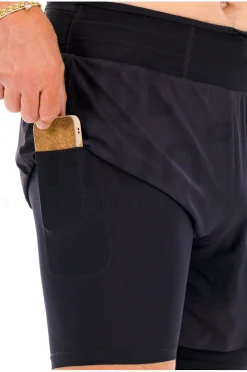 Homme Odlo Shorts / Cuissards^X-Alp Trail 2 en 1 2.0 - 6 INCH