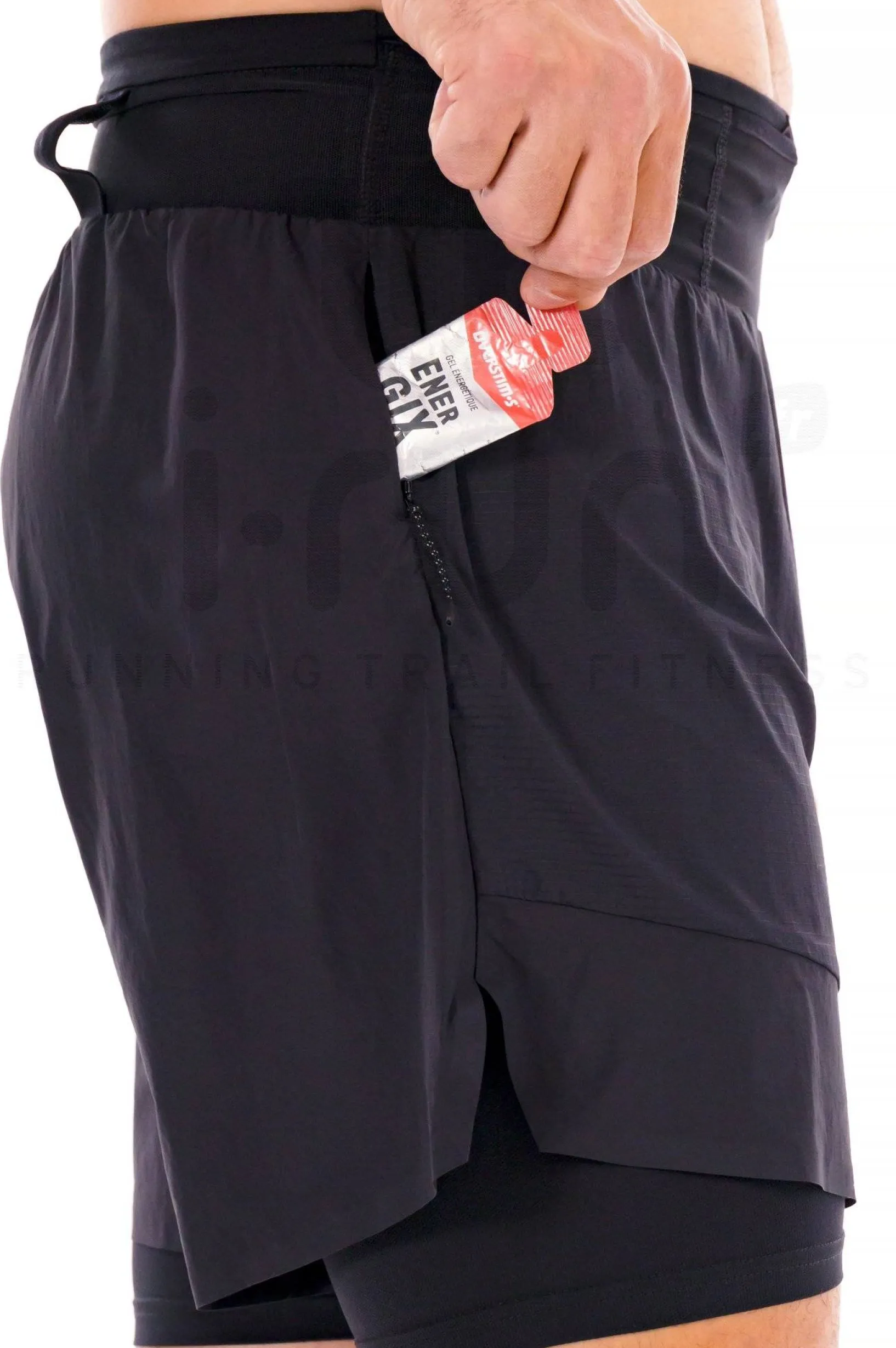 Homme Odlo Shorts / Cuissards^X-Alp Trail 2 en 1 2.0 - 6 INCH