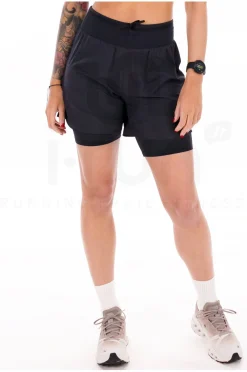 Femme Odlo Shorts / Cuissards / Jupes^X-Alp Trail 2 en 1 - 5 INCH femme