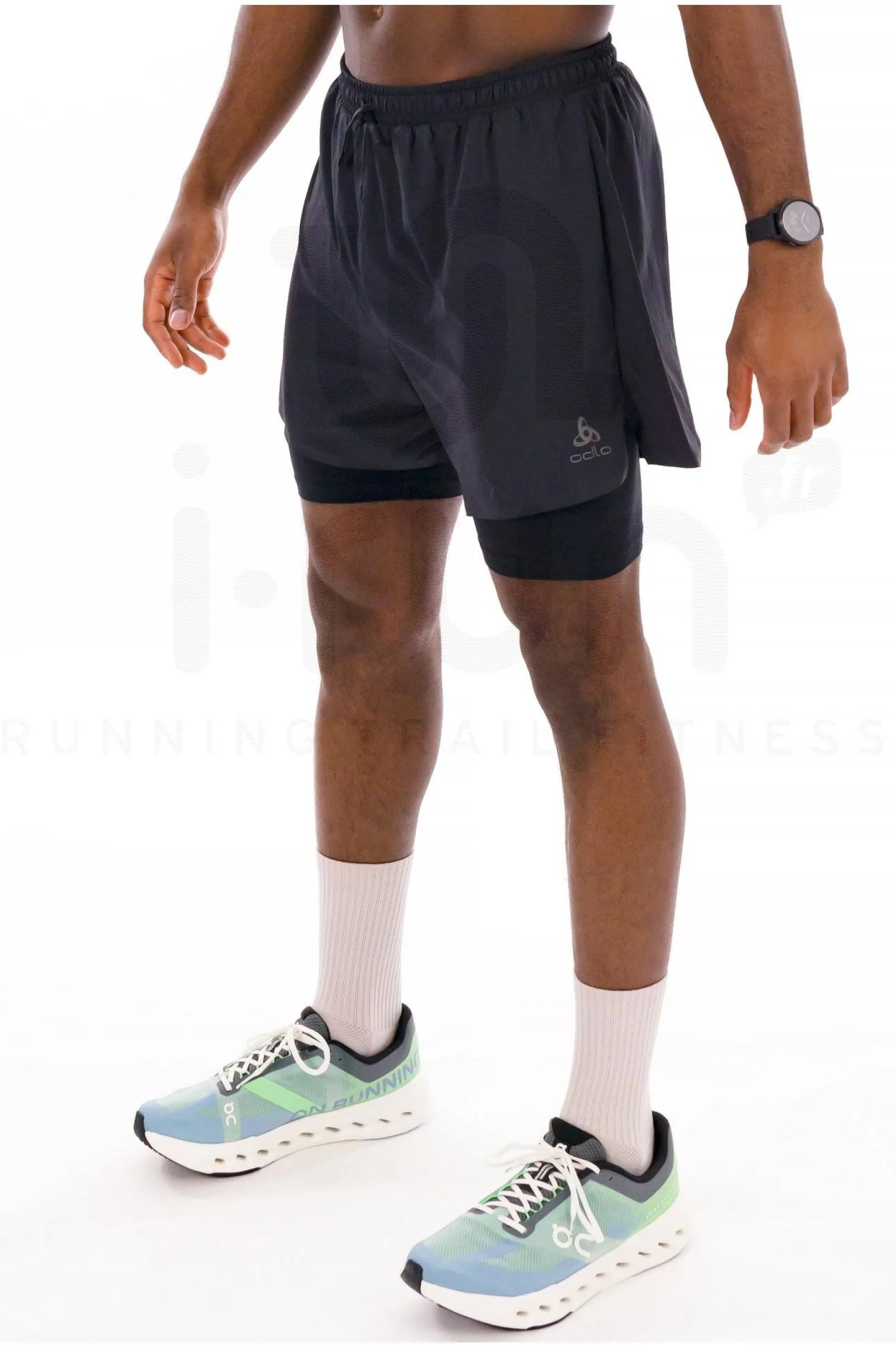 Homme Odlo Shorts / Cuissards^Zeroweight 2.0 2 en 1