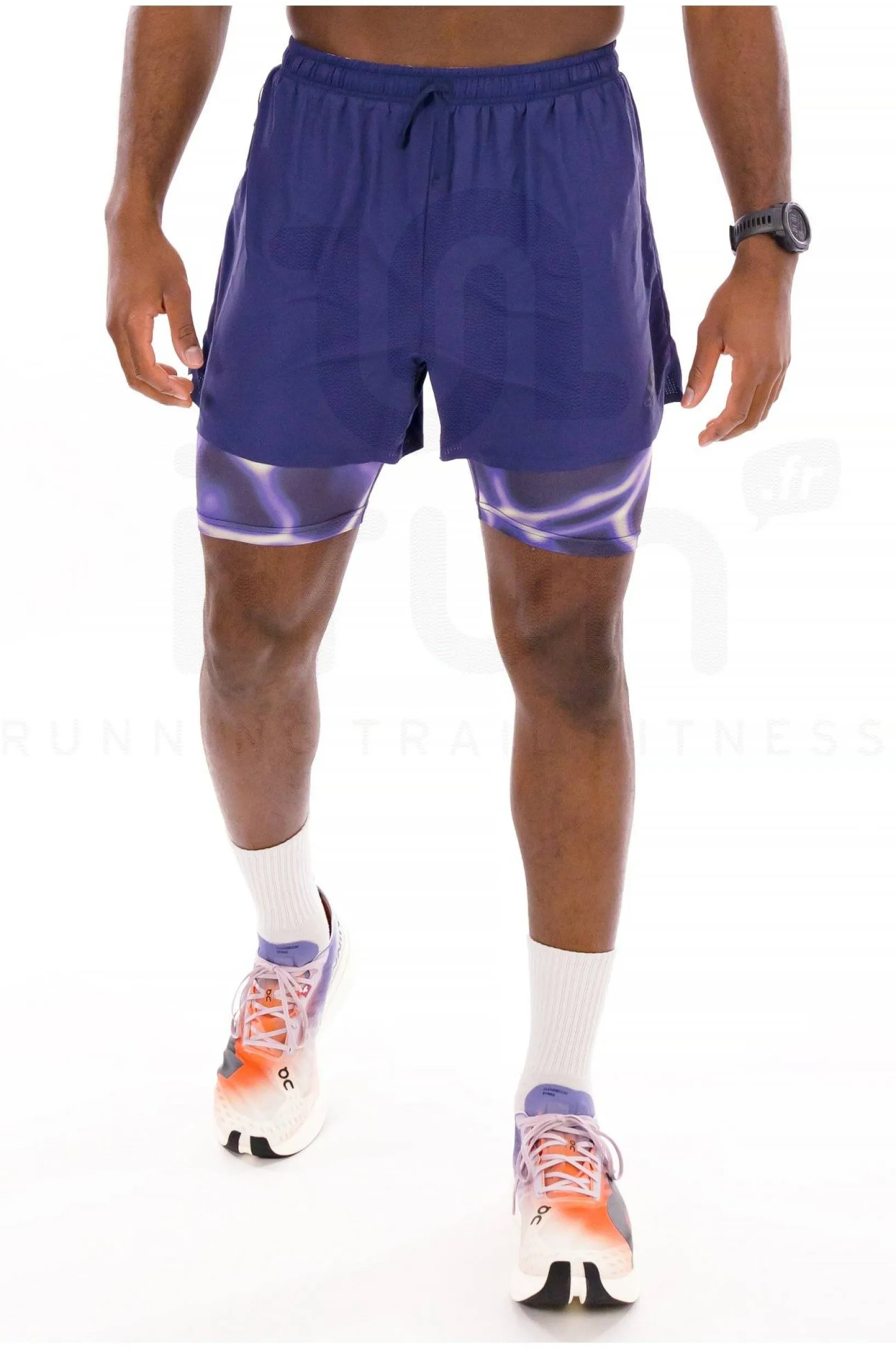 Homme Odlo Shorts / Cuissards^Zeroweight 2 en 1