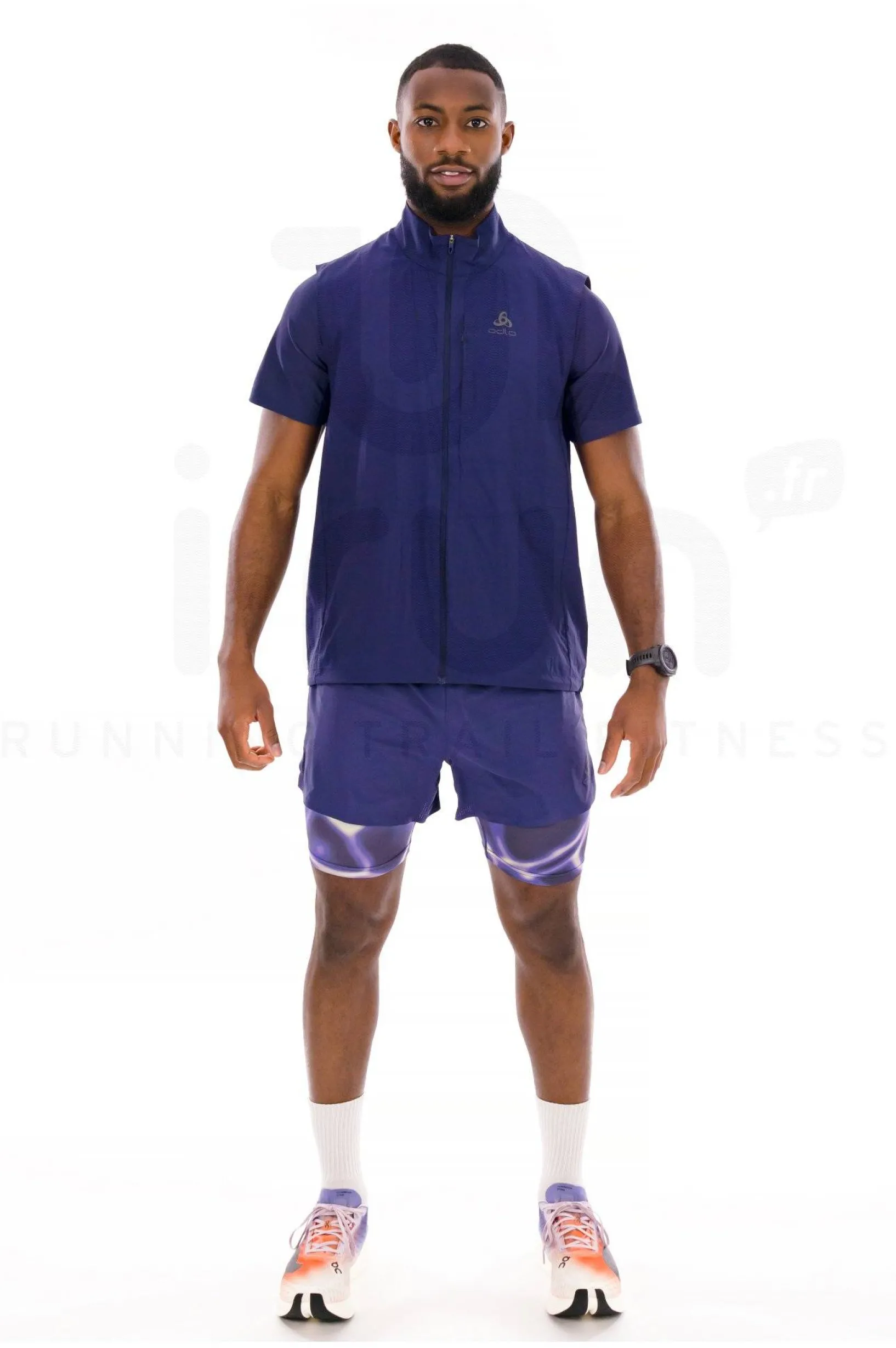 Homme Odlo Shorts / Cuissards^Zeroweight 2 en 1