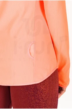 Femme Odlo Manches Longues^Zeroweight 1/2 Zip femme