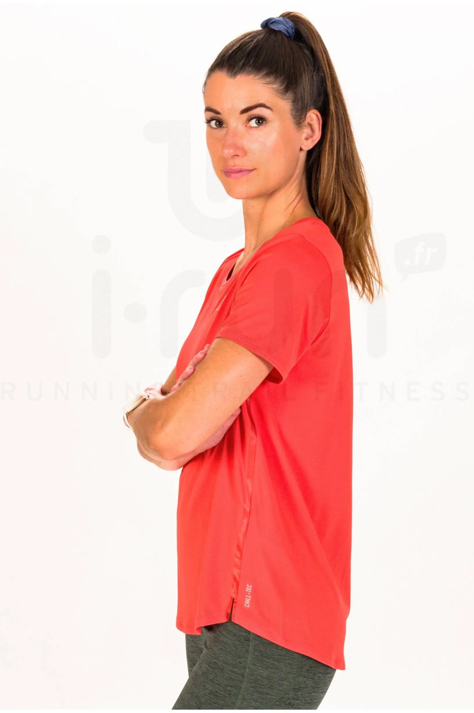 Femme Odlo Manches Courtes^Zeroweight Chill-Tec femme