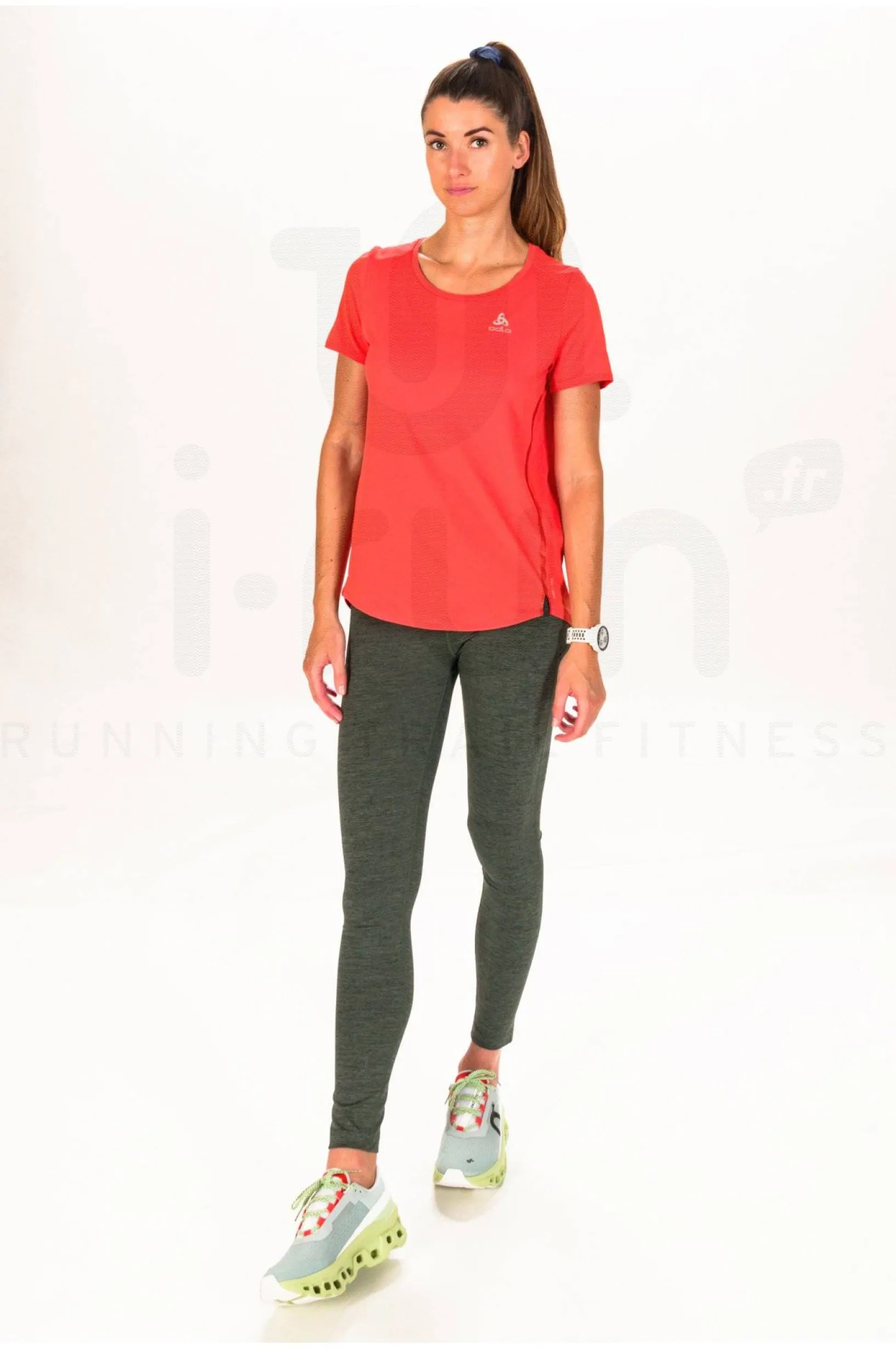 Femme Odlo Manches Courtes^Zeroweight Chill-Tec femme