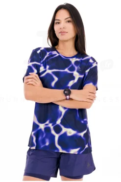 Femme Odlo Manches Courtes^Zeroweight Chill-Tec Print femme