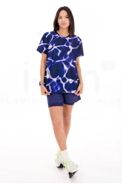 Femme Odlo Manches Courtes^Zeroweight Chill-Tec Print femme