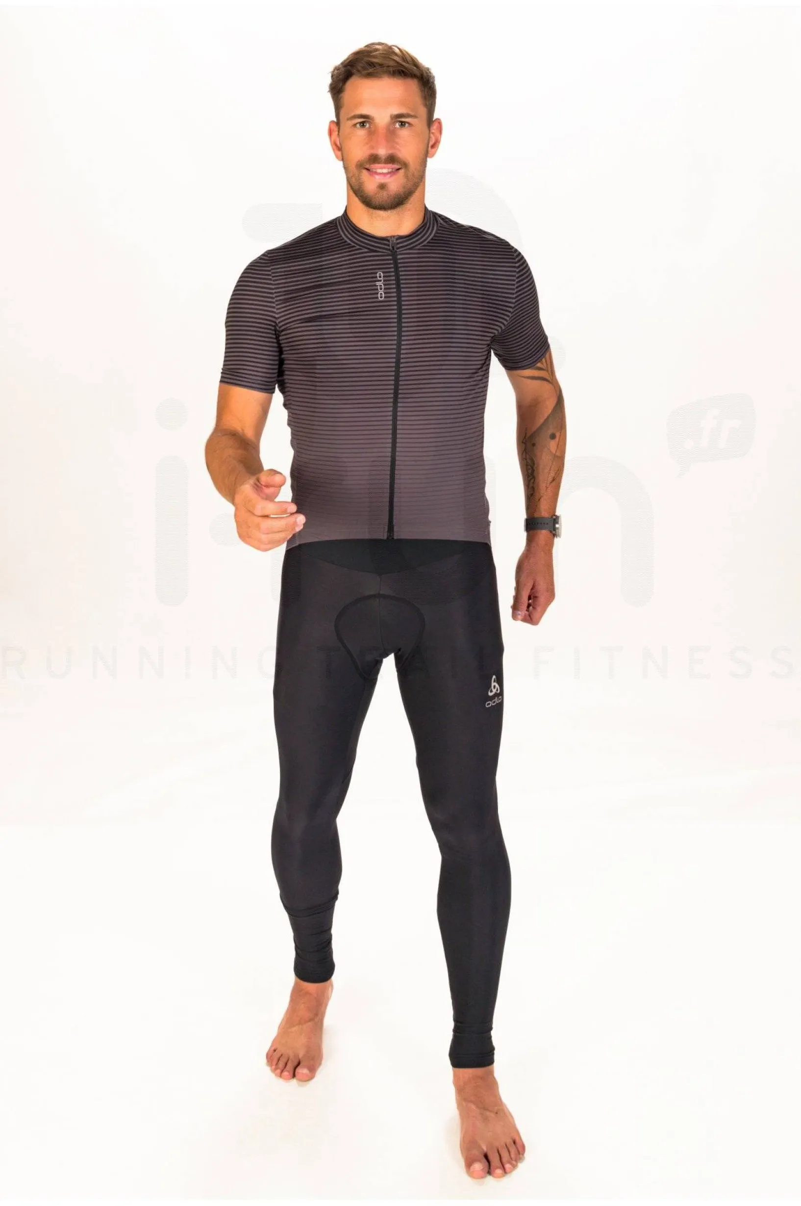 Homme Odlo Triathlon-Cycles^Zeroweight Chill-Tech