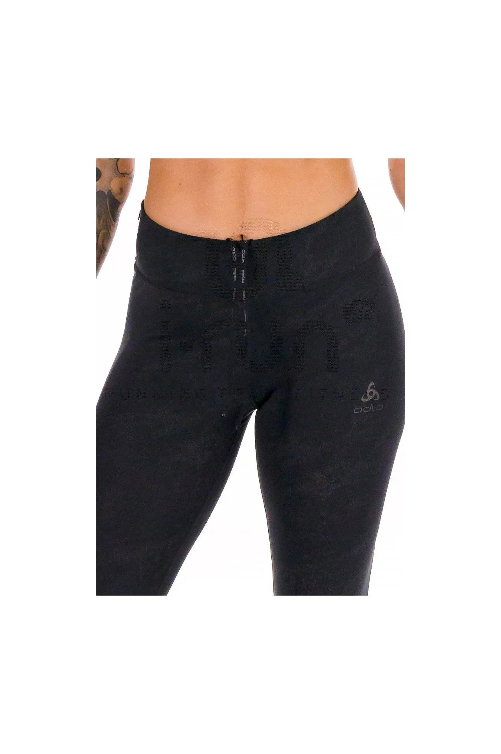 Femme Odlo Collants / Pantalons^Zeroweight Print Reflective femme
