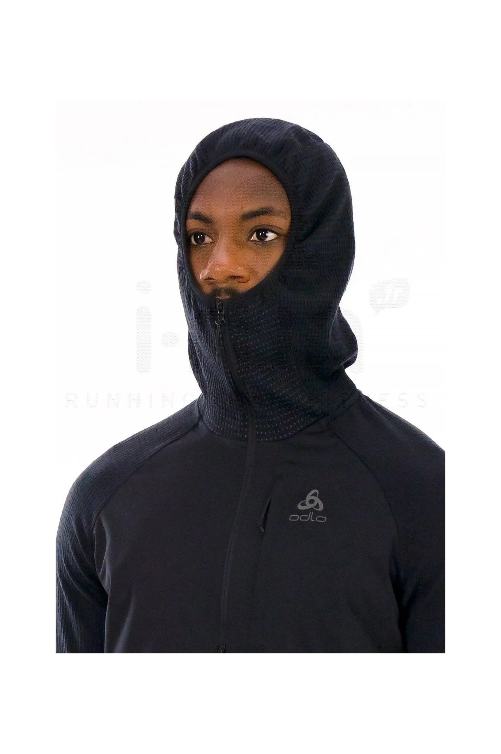 Homme Odlo Manches Longues^Zeroweight Pro Performance Wool 1/2 Zip