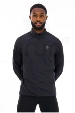 Homme Odlo Manches Longues^Zeroweight Warm 2.0 1/2 Zip