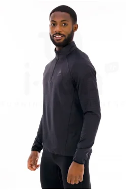 Homme Odlo Manches Longues^Zeroweight Warm 2.0 1/2 Zip