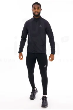 Homme Odlo Manches Longues^Zeroweight Warm 2.0 1/2 Zip
