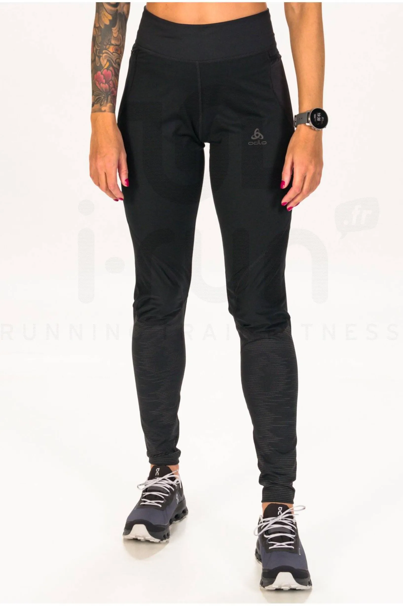 Femme Odlo Collants / Pantalons^Zeroweight Warm Reflective W femme