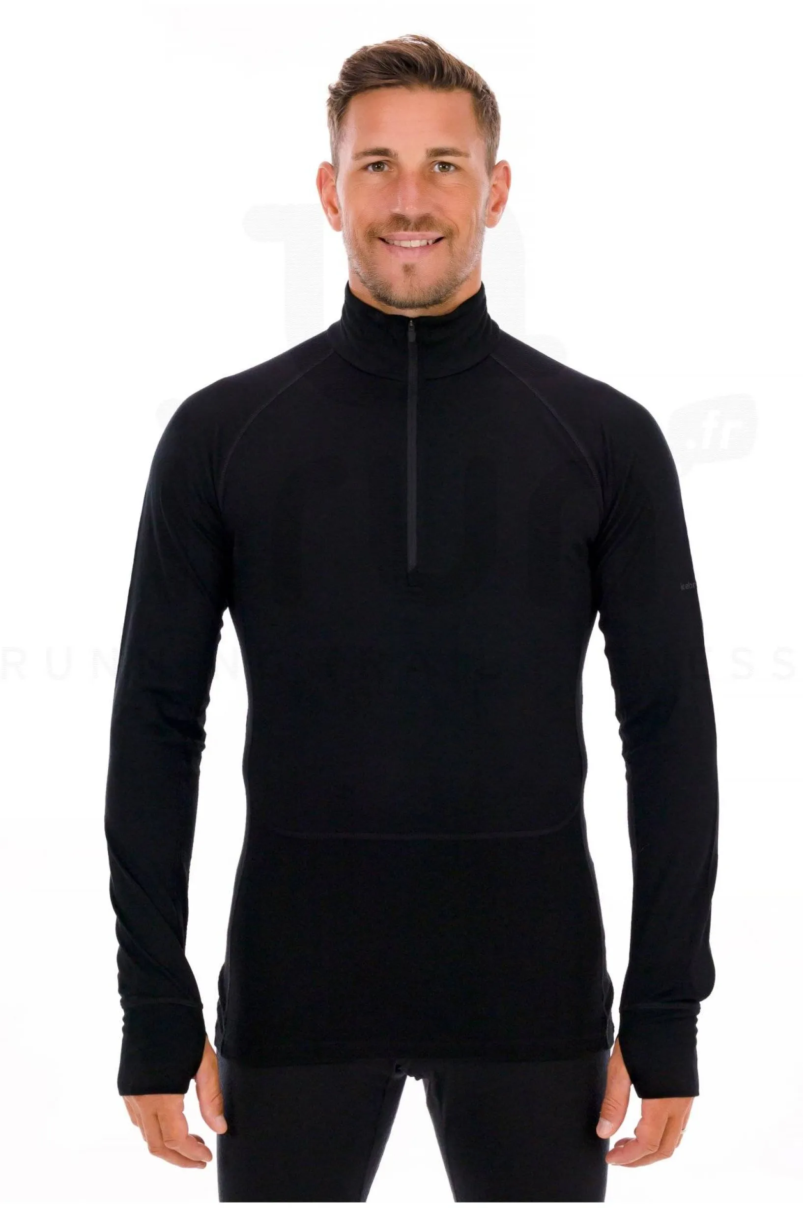 Homme Icebreaker Manches Longues^ZoneKnit Mérinos Half Zip 200