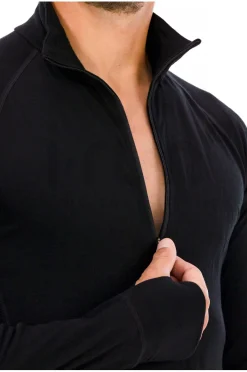 Homme Icebreaker Manches Longues^ZoneKnit Mérinos Half Zip 200